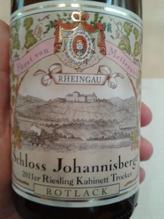 Schloss Johannisberg Riesling Kabinett Trocken 2011