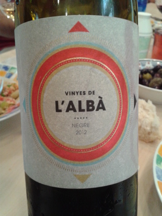 Vinyes de L´ Albá Negre 2012