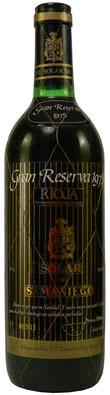 Cofradía del Solar de Samaniego Gran Reserva 1975