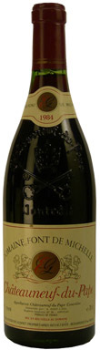 Domaine Font de Michelle Châteauneuf-du-Pape 1984