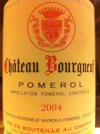 Chateau Bourgneuf 2004