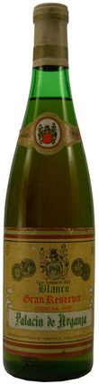 Palacio de Arganza Blanco Gran Reserva 1967