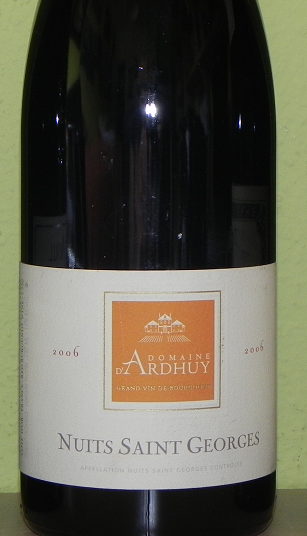 Nuits Saint Georges - Domaine d Ardhuy - 2006 2006