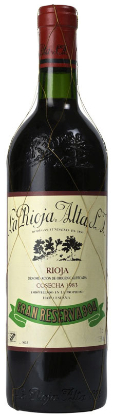 La Rioja Alta 904 Gran Reserva 1983