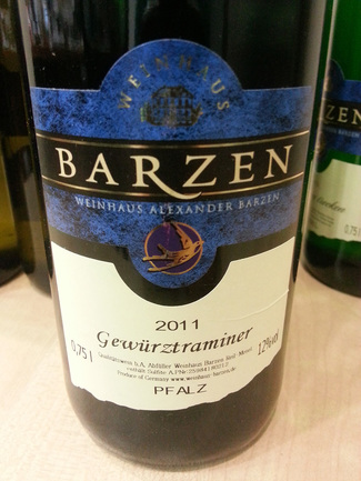 Barzen Gewürztraminer 2011