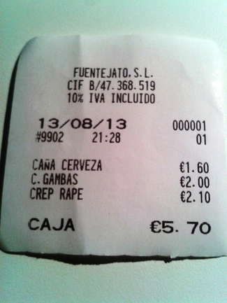 Restaurante La Tasquita en Valladolid