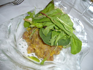 Tartar de atún