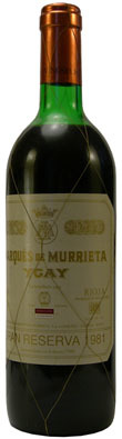 Marqués de Murrieta Gran Reserva 1981
