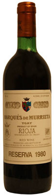Marqués de Murrieta Reserva 1980