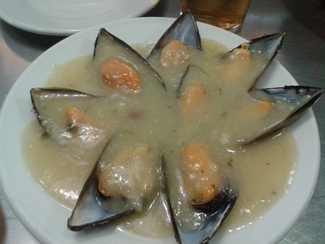 Mejillones con Salsa picante
