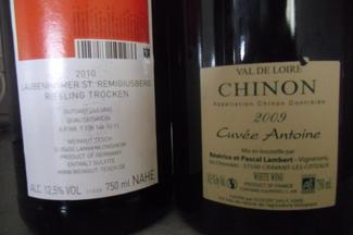 Blancos sobre tintos