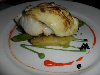 Bacalao gratinado...buenisimo