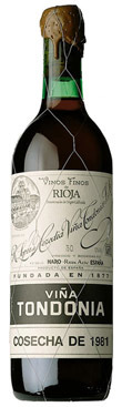 Viña Tondonia Gran Reserva 1981