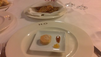 Huevo con pimientos.