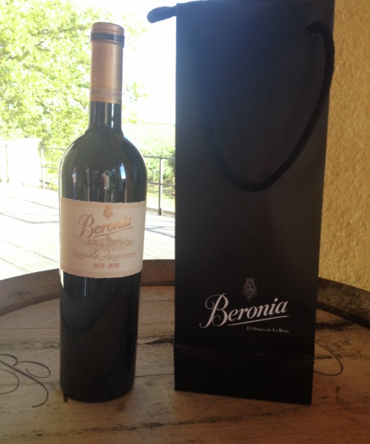 Visita a Bodegas Beronia en el 12º Encuentro de Foreros de Verema