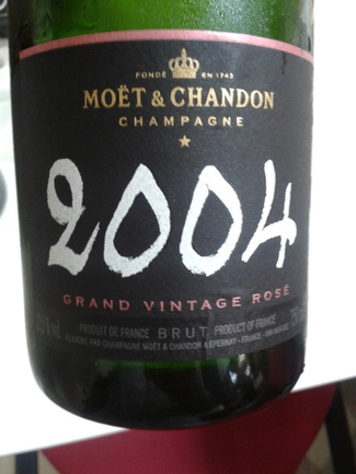 Moet Rose Gran Vintage 2004