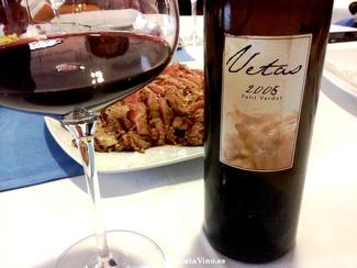 Ternera de Avila y Vetas 2005 en Rest. Reservado by akataVino.es