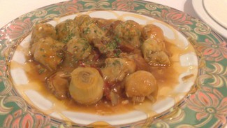 Alcachofas con hongos