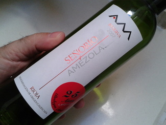 Señorio Amezola Reserva 2007