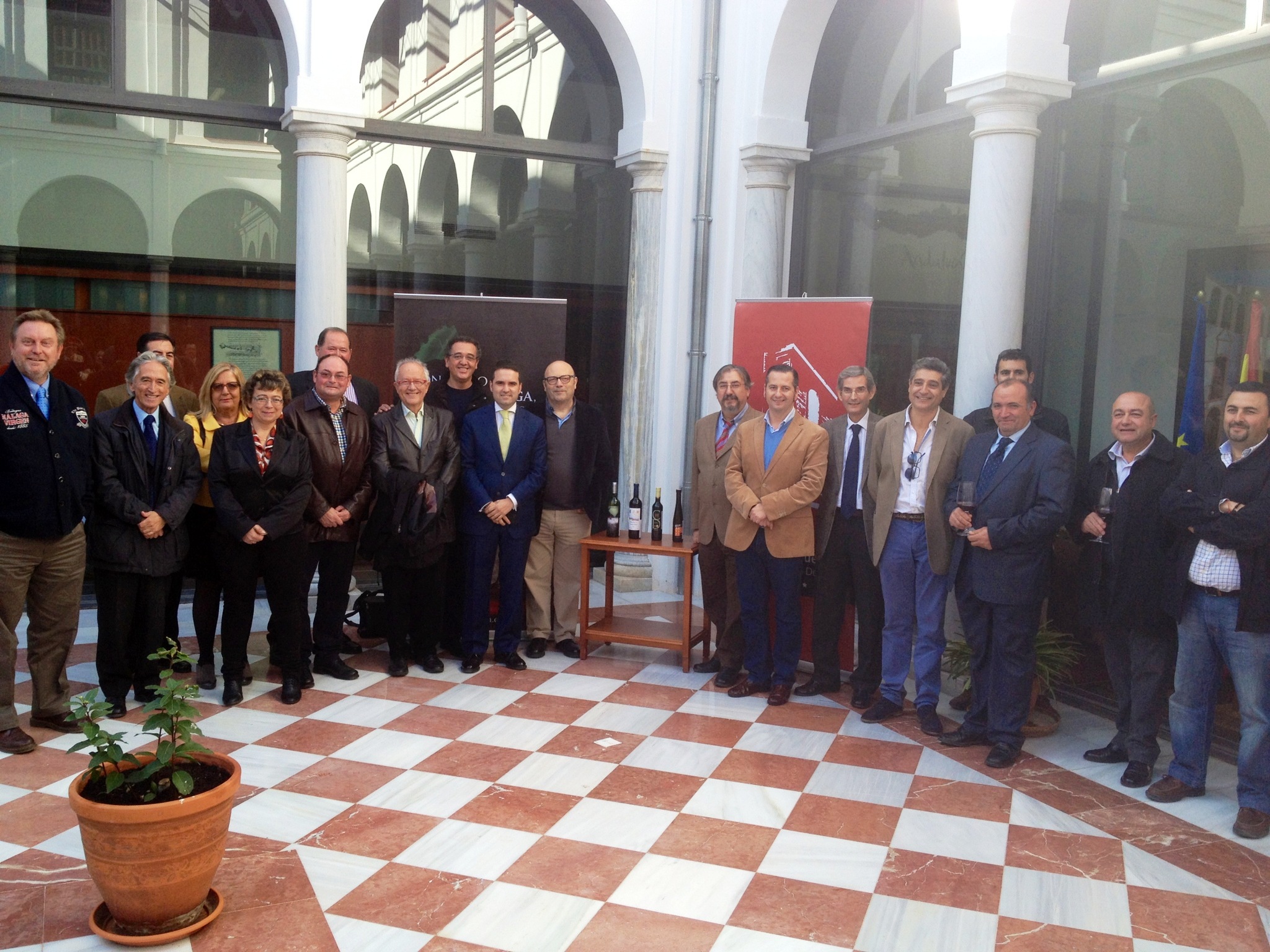 Bodegas ganadoras del I Concurso de Vinos 'Sabor a Málaga': Cortijo La Fuente, Morosanto, Bentomiz y Tierras de Mollina