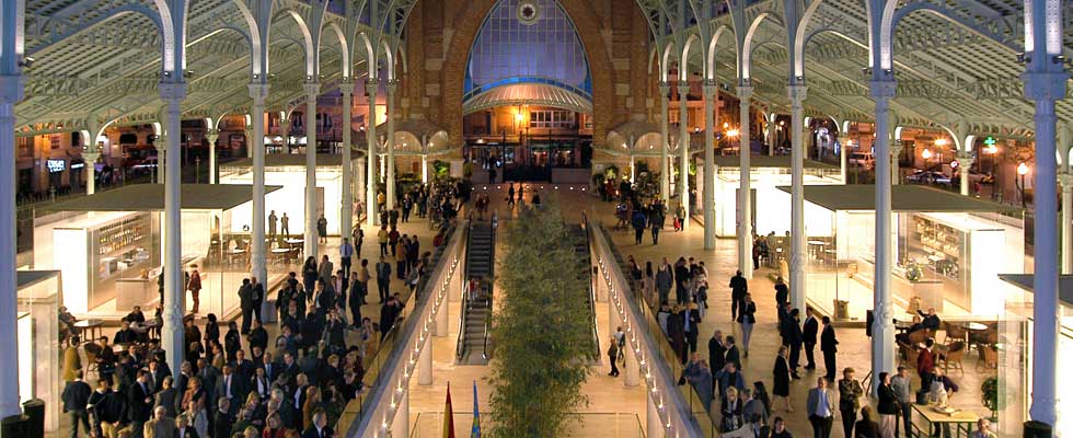 Feria del Cava Valenciano en el Mercado de Colón de Valencia