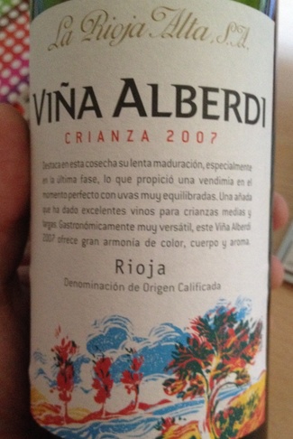Viña Alberdi Crianza 2007