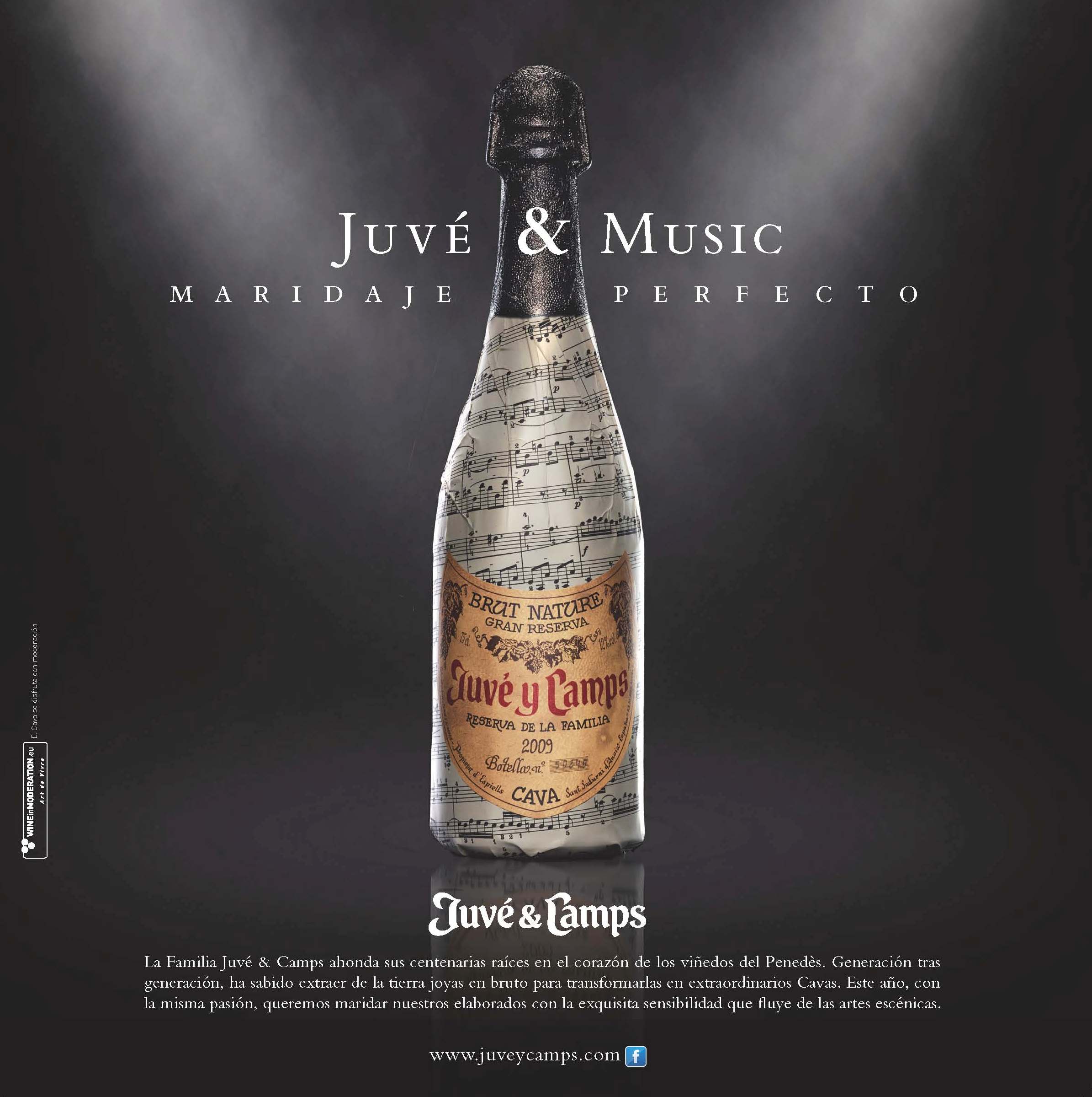 Juvé & Camps apadrina y es cava oficial del 15º Festival del Mil.lenni