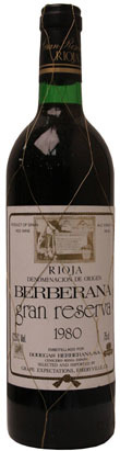 Berberana Gran Reserva 1980