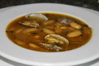 Deliciosas fabes con almejas, por encargo!