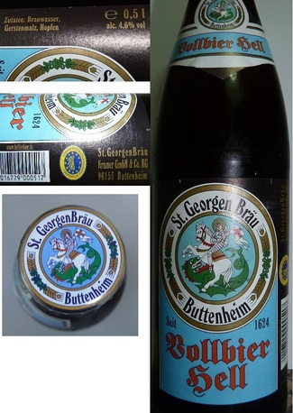 St. Georgen Bräu VOLLBIER HELL