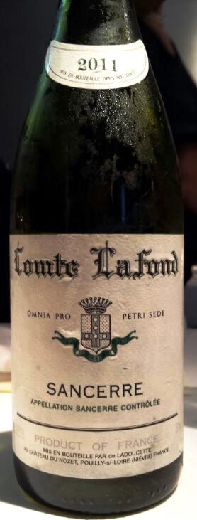 Comte Lafond 2011