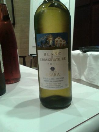 Chateau Ksara Blanc del Observatoire 2011