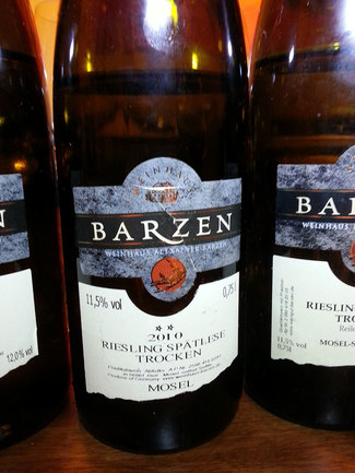Barzen Spätlese Trocken 2010