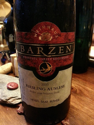 Barzen Riesling Auslese 2003
