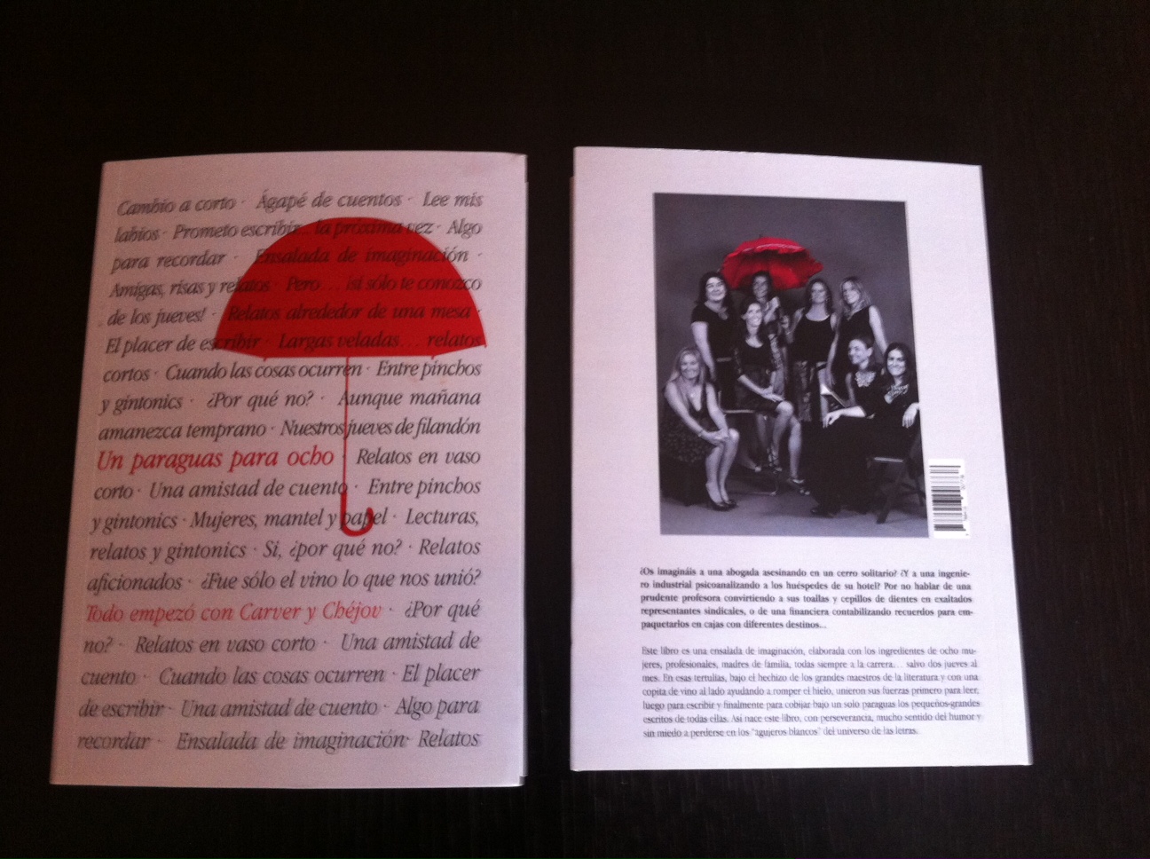 Un paraguas para ocho