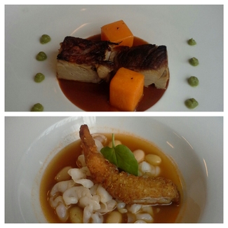 Entrada caliente y plato principal