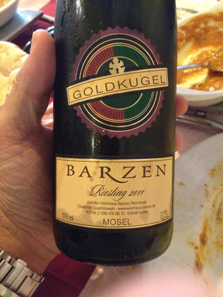 Barzen Goldkugel Riesling 2011
