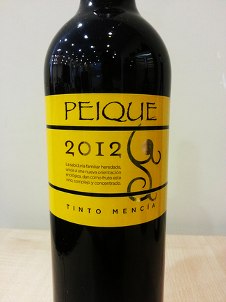Peique Tinto Mencía 2012