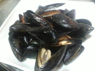 Clochinas valencianas al vapor