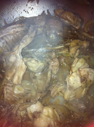 Conejo con Nutella y salsa de chile