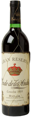 Conde de los Andes Gran Reserva 1989