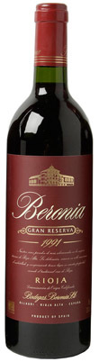 Beronia Gran Reserva 1991