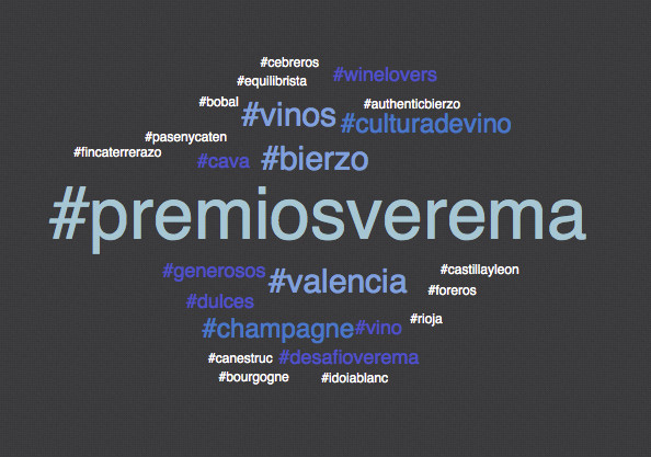 Las cifras en Twitter de la Experiencia Verema Valencia 2014 #VeremaVLC