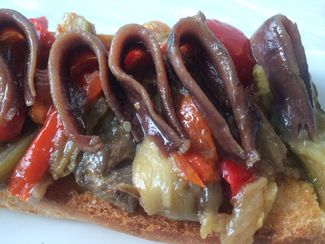 Tostada de Escalivada