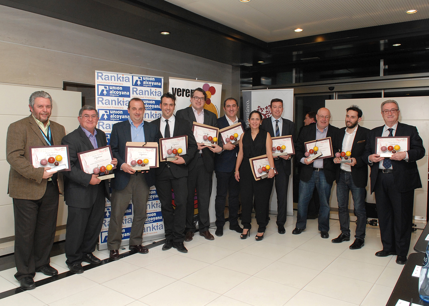 Entrega de los Premios Verema 2013 en la 13 Experiencia Verema Valencia