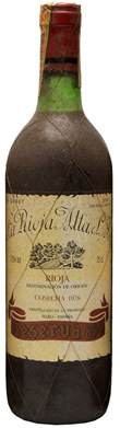 La Rioja Alta Gran Reserva 890 1978