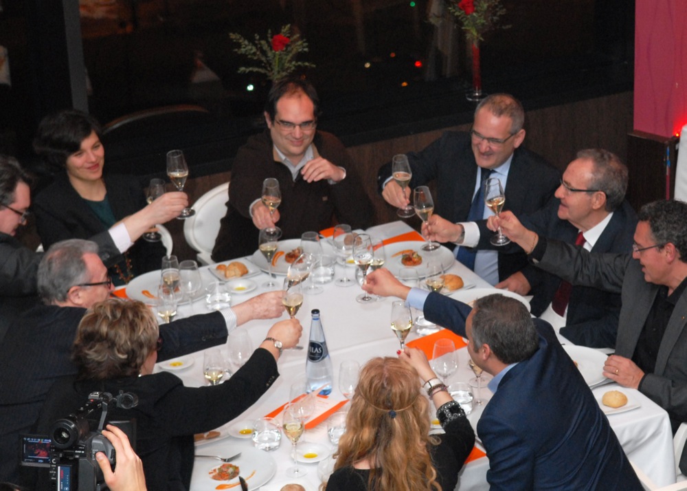 Cena de Clausura de la 13ª Experiencia Verema en el restaurante Vertical 