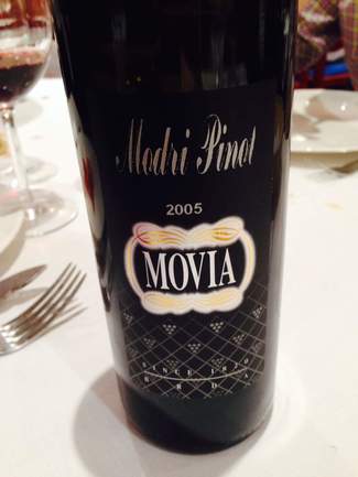 Movia Pinto nero 2005