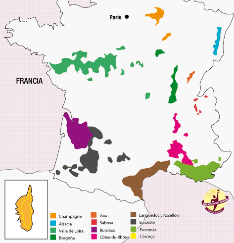 Vino francés