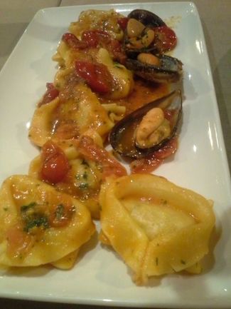Tortelloni con bogavante